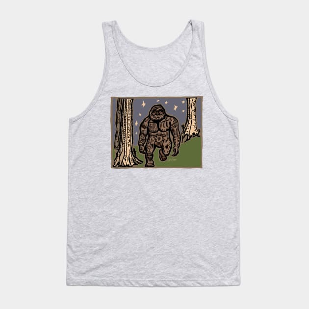 Strolling Sasquatch Tank Top by JSnipe